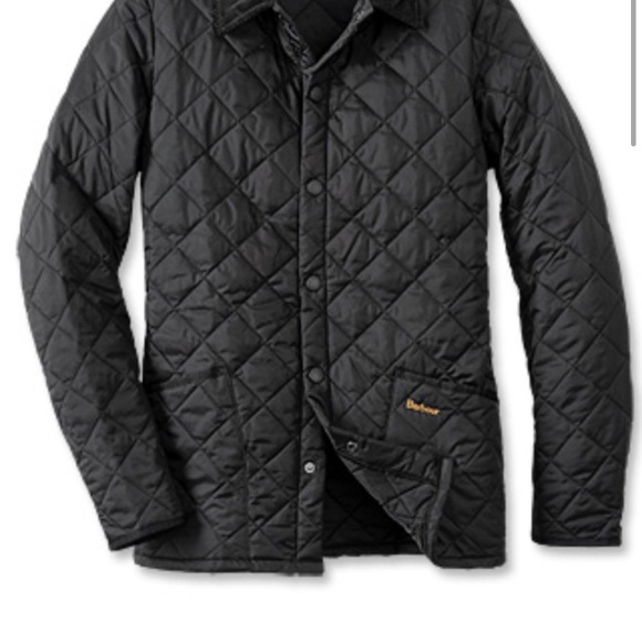 Barbour Black Quilted Jacket - Picture 8 of 8